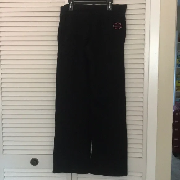 sweatpants pink harley davidson - Picture 2 of 2